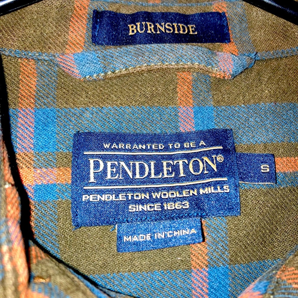 Pendleton Vintage Button Up Flannel - image 3